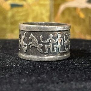 Sterling Silver Zodiac Ring US 6
